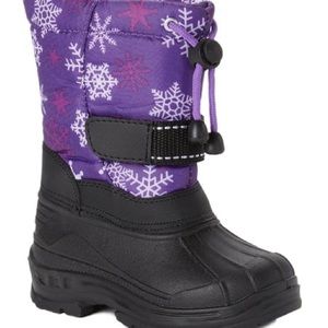 Skadoo Purple Snowflake Snow Boot